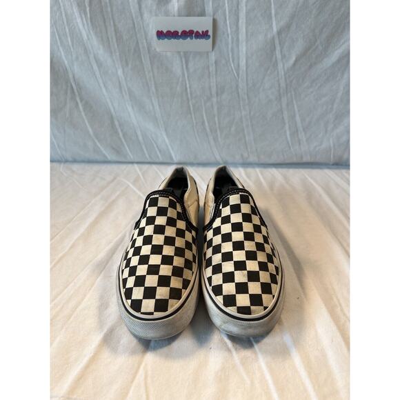 Vans Classic Slip On Sneakers Women's 6.5 Checkerboard Skateboarding Shoes - Picture 2 of 10
